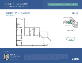 11022-11024 N 28th Dr, Phoenix, AZ à louer Plan d’étage- Image 1 de 1