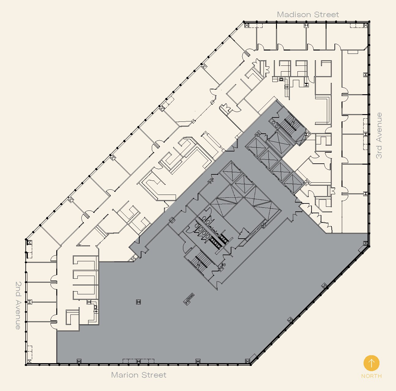 999 3rd Ave, Seattle, WA for lease Floor Plan- Image 1 of 1