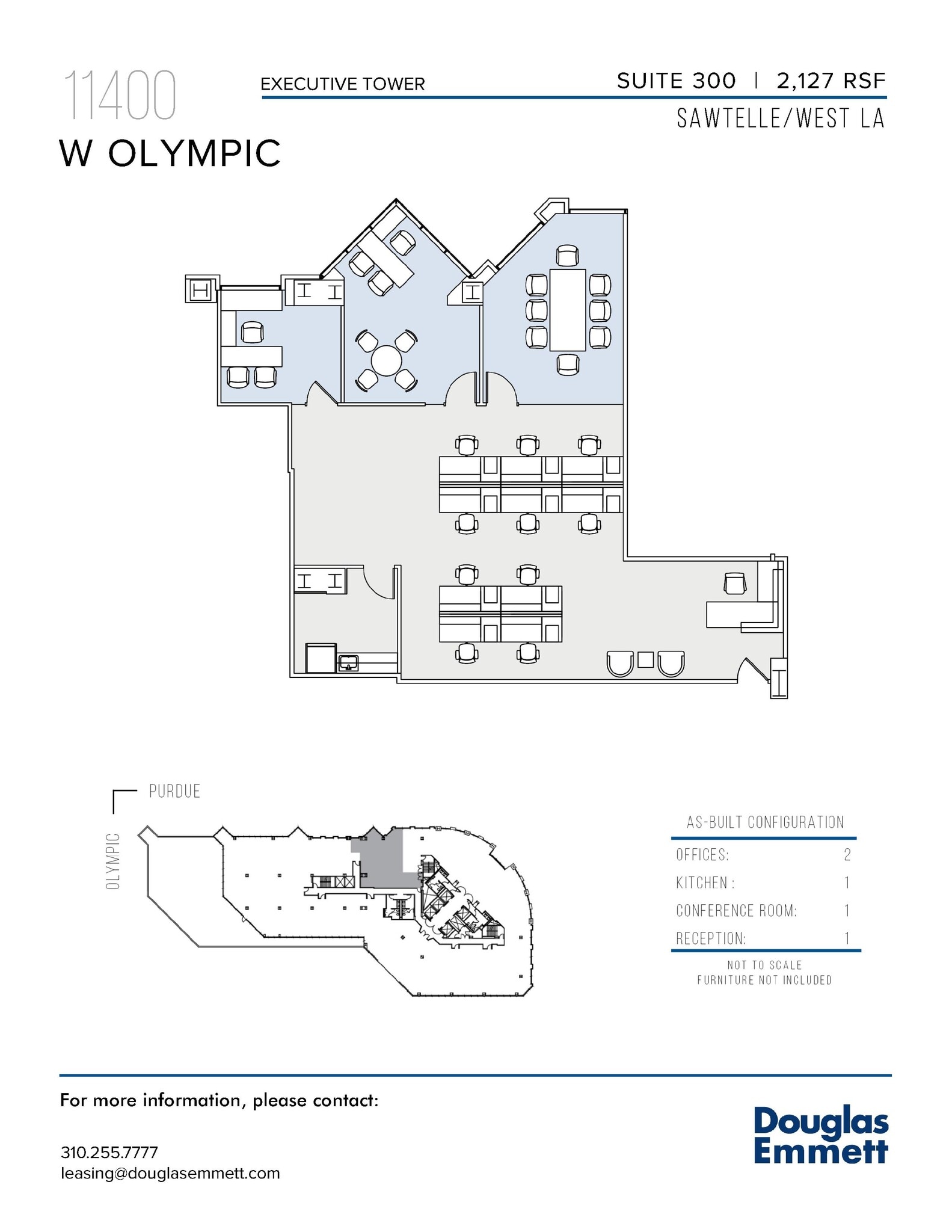 11400 W Olympic Blvd, Los Angeles, CA for lease Floor Plan- Image 1 of 1