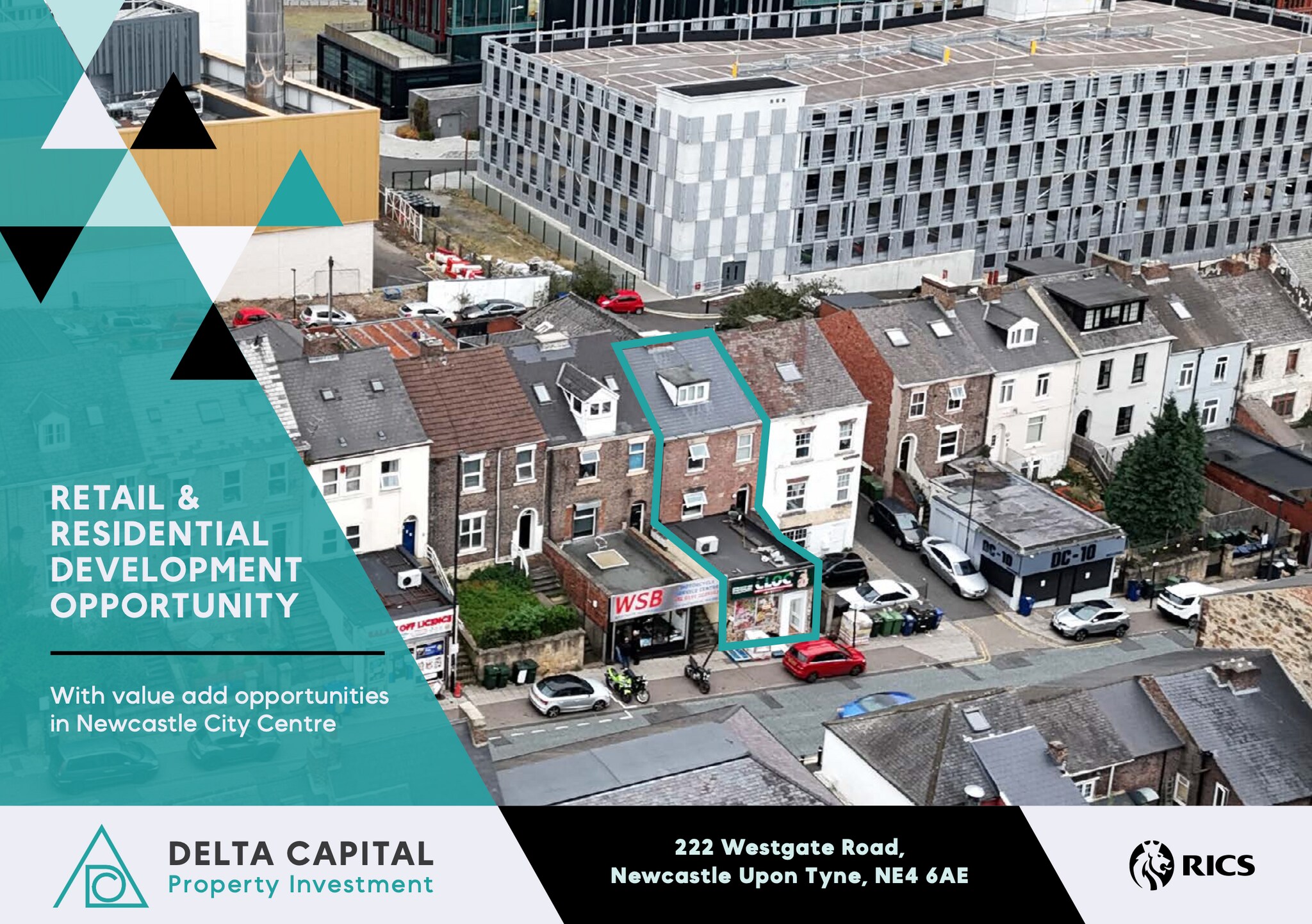 222 Westgate Rd, Newcastle Upon Tyne à vendre Photo principale- Image 1 de 2