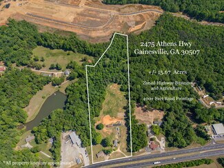 Plus de détails pour 2475 Athens Hwy, Gainesville, GA - Terrain à vendre