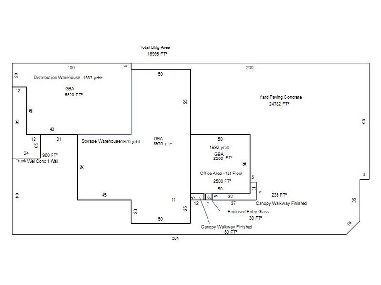 2010 Exchange Ave, Oklahoma City, OK à vendre - Plan d’étage - Image 2 de 2