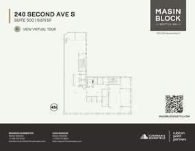 222 2nd Ave S, Seattle, WA for lease Site Plan- Image 1 of 1