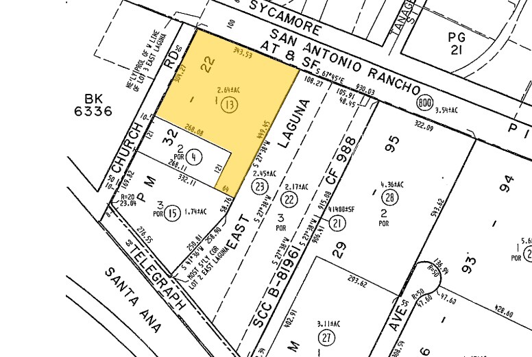 1530 Church Rd, Montebello, CA à louer - Plan cadastral - Image 3 de 3