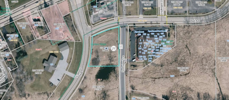 945 Bell Ave, Hartford, WI for lease - Aerial - Image 2 of 2