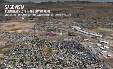 Sage Vista Ct, Reno, NV - AERIAL  map view - Image1