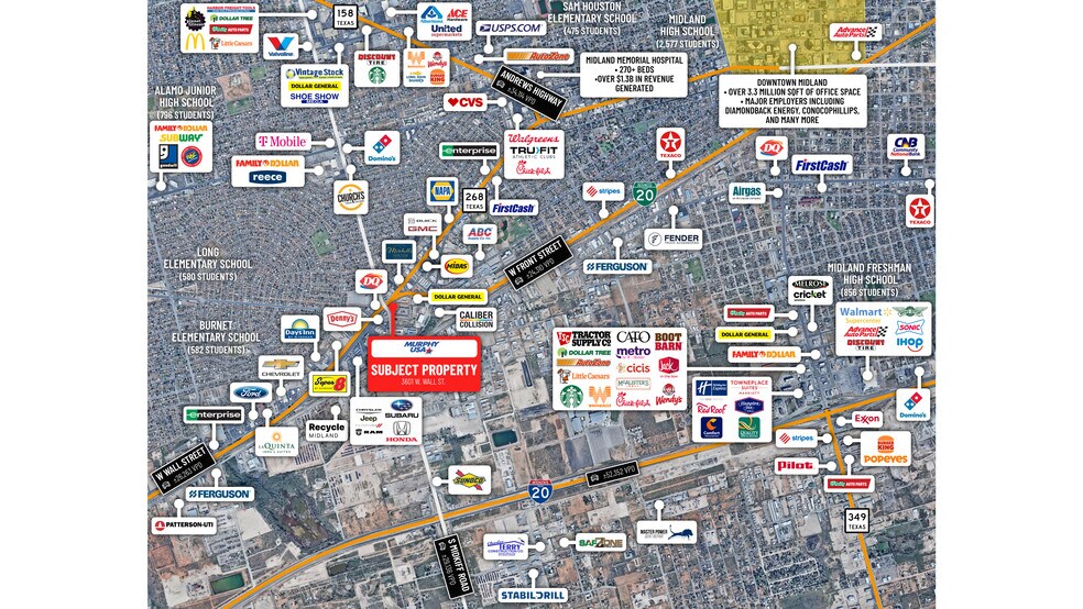 3601 W Wall St, Midland, TX à vendre - Photo du bâtiment - Image 3 de 4