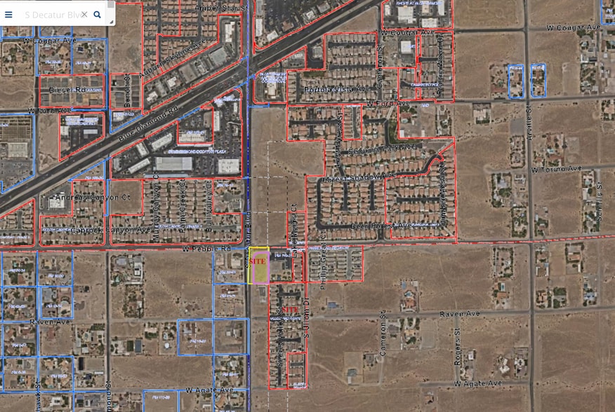 Decatur Blvd, Las Vegas, NV for sale - Aerial - Image 1 of 17