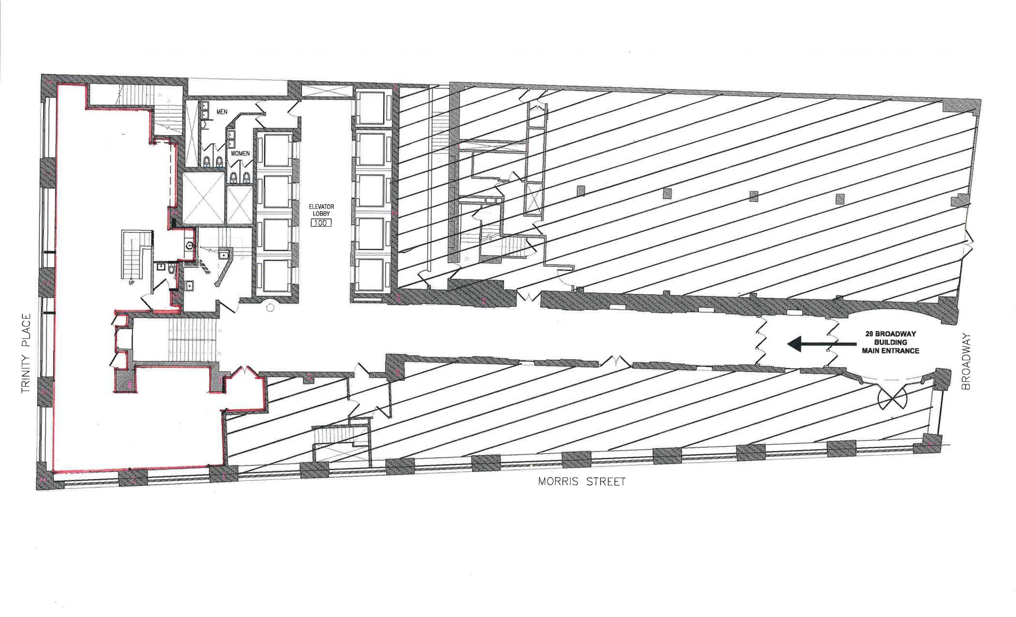 29 Broadway, New York, NY à louer Plan d’étage- Image 1 de 1