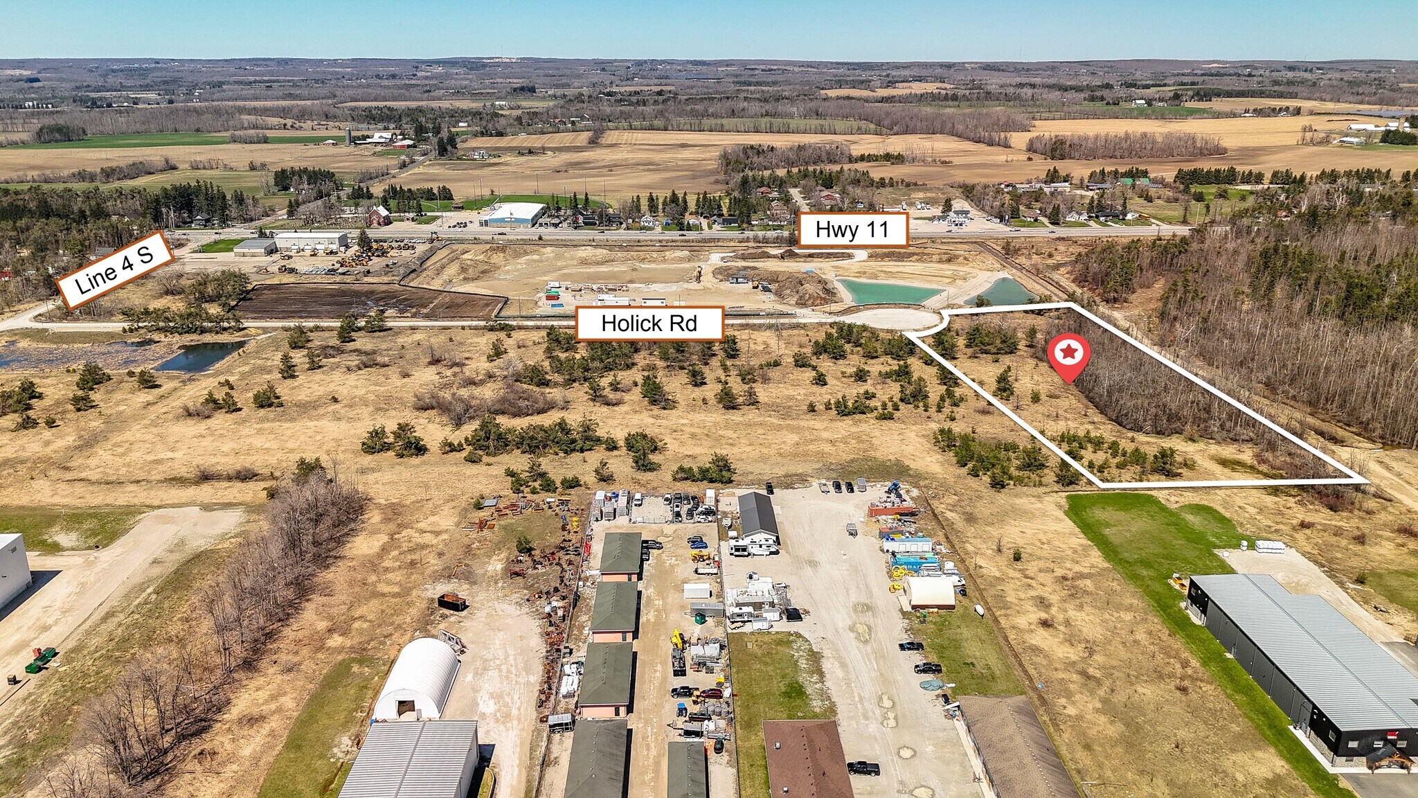 Holick Road, Oro-Medonte, ON for sale Aerial- Image 1 of 8