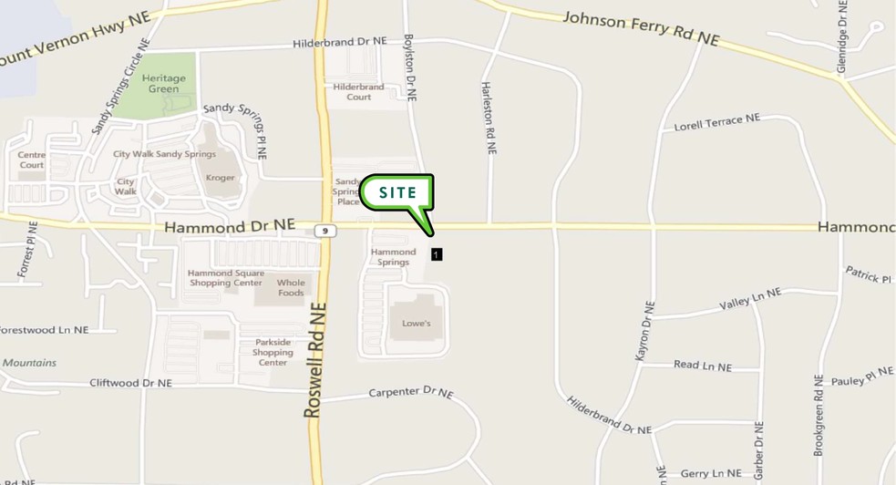 325 Hammond Dr NE, Atlanta, GA for sale - Aerial - Image 2 of 17