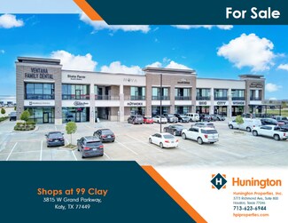 Plus de détails pour 3815 W Grand Parkway, Katy, TX - Commerce de détail à vendre