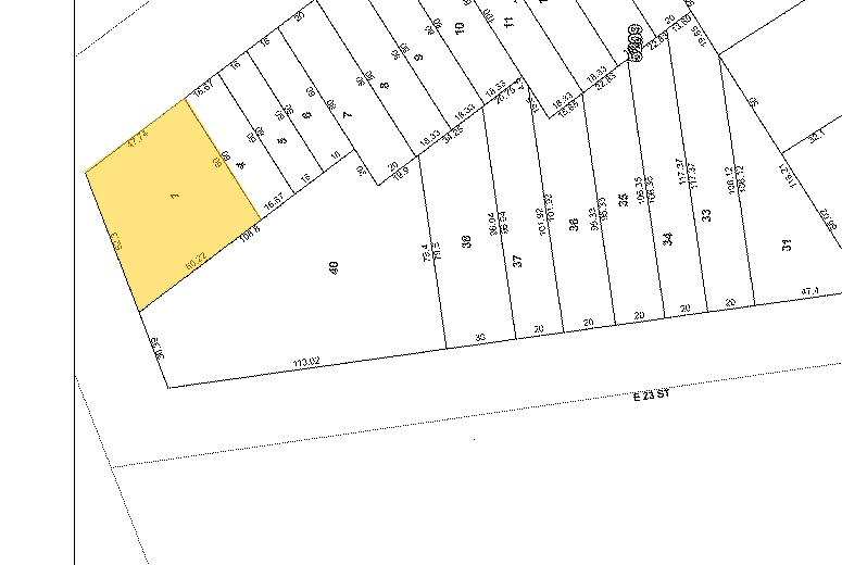 1218-1220 Flatbush Ave, Brooklyn, NY à louer - Plan cadastral - Image 2 de 9