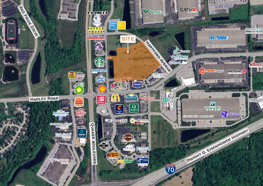 Lot 13 Plainfield Park park, Plainfield, IN à vendre Aérien- Image 1 de 4