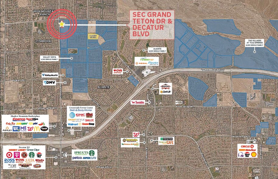 Grand Teton Dr & N Decatur Blvd, North Las Vegas, NV à vendre - Photo du bâtiment - Image 1 de 1