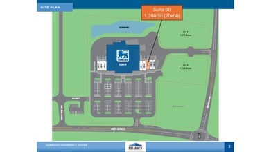 2321 W Georgia Rd, Simpsonville, SC for lease Site Plan- Image 1 of 3