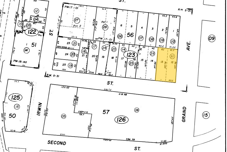 909 Grand Ave, San Rafael, CA à vendre - Plan cadastral - Image 2 de 2