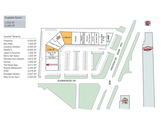 More details for 17419-17489 Preston Rd, Dallas, TX - Retail for Lease