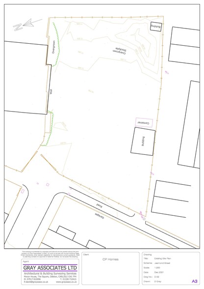 Jesmond St, Carlisle à louer - Plan de site - Image 2 de 3