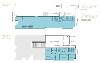 909-911 Pacific Ave, Tacoma, WA à louer Plan d’étage- Image 1 de 1