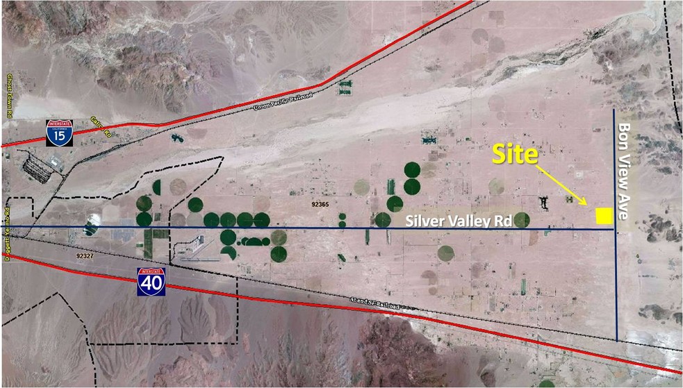 Bon View Rd, Newberry Springs, CA for sale - Building Photo - Image 1 of 1