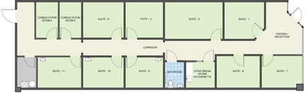 2945 S Miami Blvd, Durham, NC for lease Floor Plan- Image 1 of 5