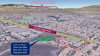 Plus de détails pour Horizon Ridge & Westridge Pky, Henderson, NV - Terrain à vendre