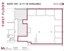 915 Harger Rd, Oak Brook, IL à louer Plan d  tage- Image 1 de 1