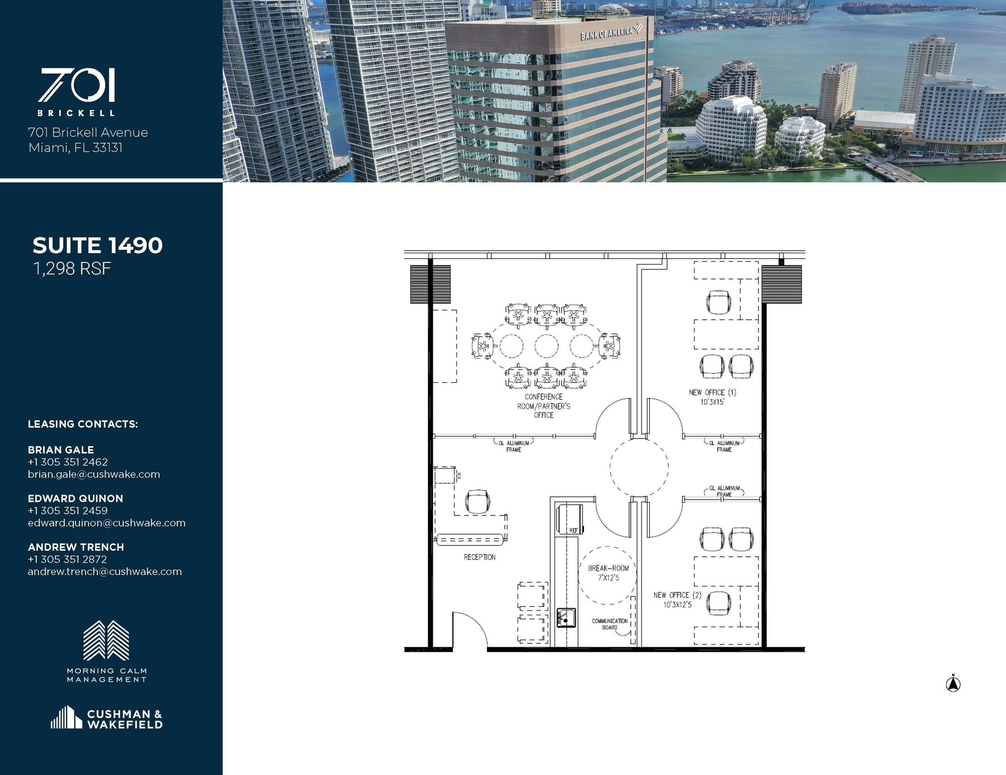 701 Brickell Ave, Miami, FL for lease Floor Plan- Image 1 of 1