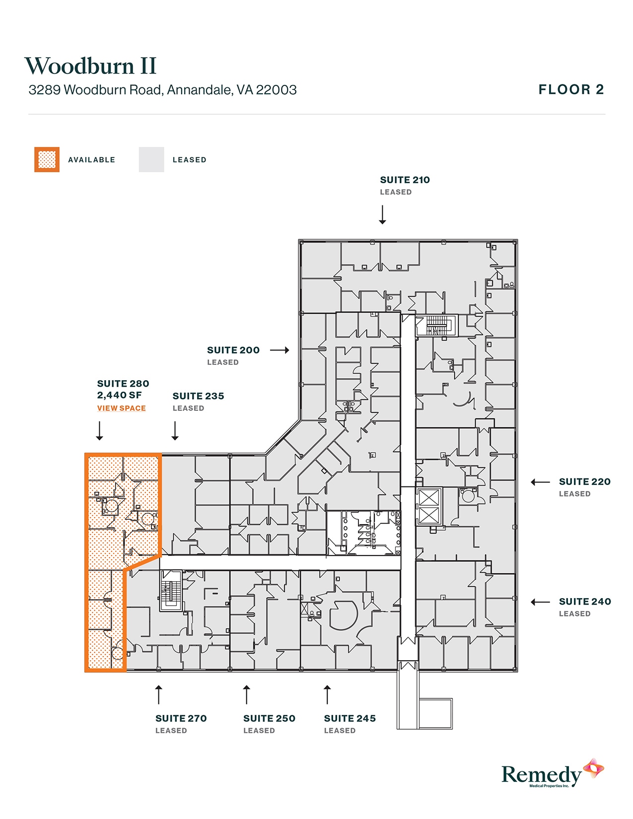 3289 Woodburn Rd, Annandale, VA for lease Floor Plan- Image 1 of 1