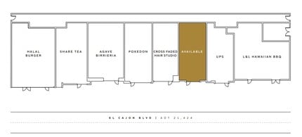 6345 El Cajon Blvd, San Diego, CA à louer Plan de site- Image 1 de 1