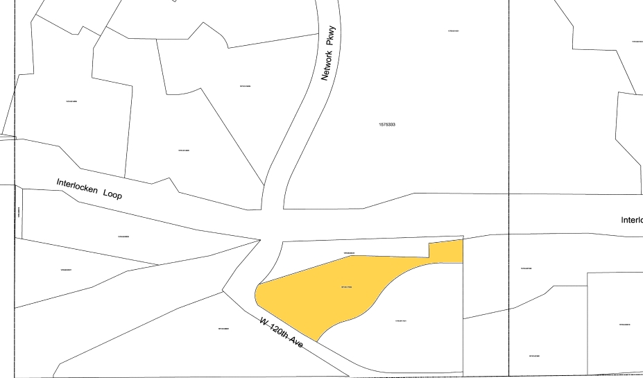 11101 W 120th Ave, Broomfield, CO for lease - Plat Map - Image 2 of 5