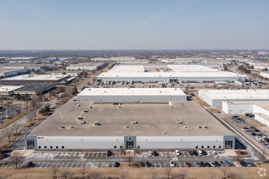 485-493 Mission St, Carol Stream, IL à louer - Aérien - Image 2 de 7