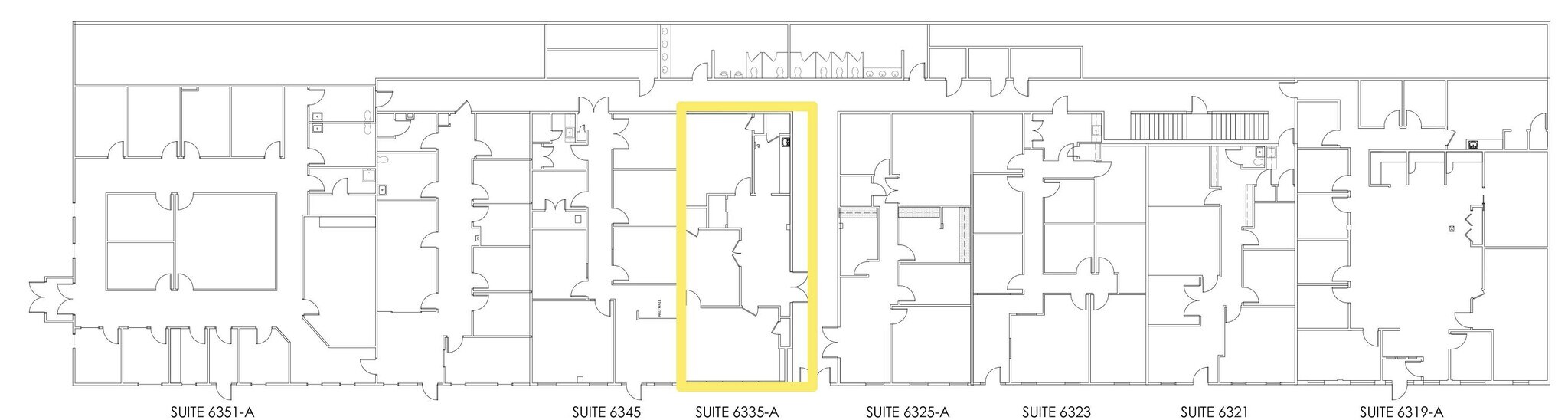 6313-6411 S East St, Indianapolis, IN à louer Plan d’étage- Image 1 de 1