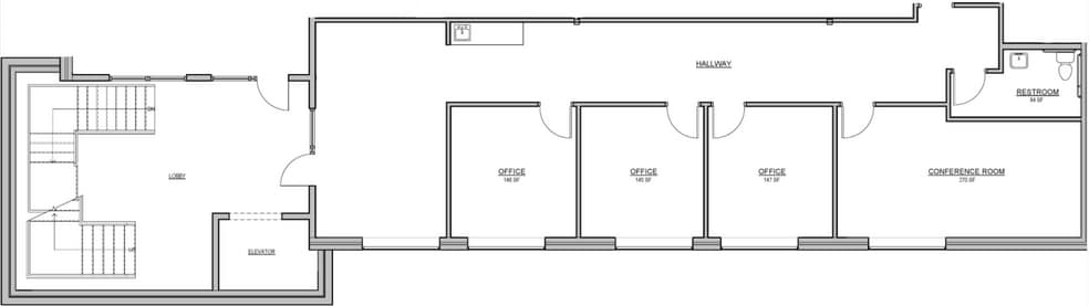 416 6th St, Brainerd, MN for lease - Floor Plan - Image 2 of 2