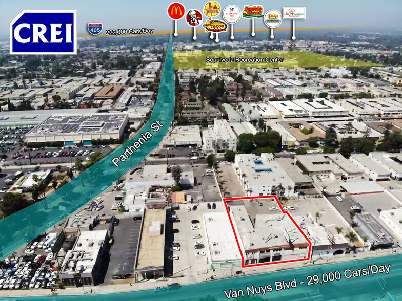 8741-8747 Van Nuys Blvd, Panorama City, CA à vendre - Photo du bâtiment - Image 3 de 9