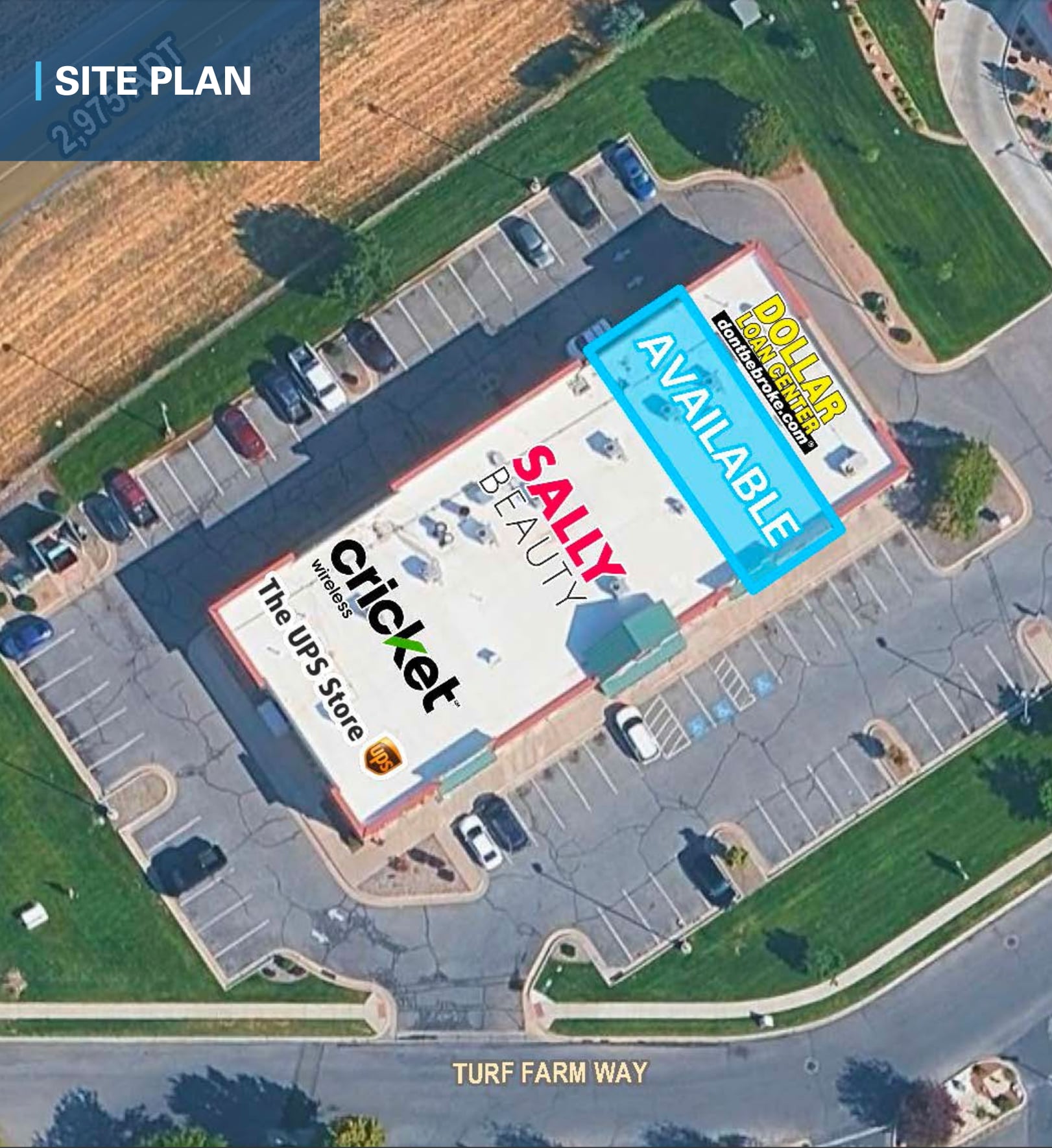 1052 S Turf Farm Rd, Payson, UT for lease Aerial- Image 1 of 2