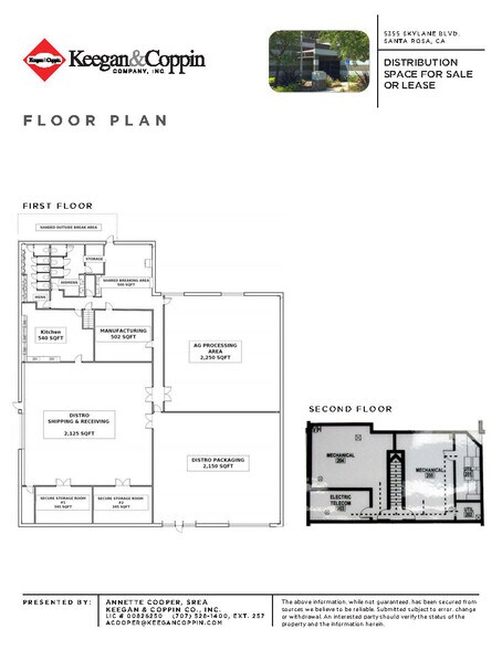 5355 Skylane Blvd, Santa Rosa, CA à vendre - Plan d’étage - Image 2 de 9