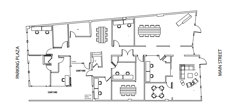 160 Main St, Los Altos, CA à louer Plan d’étage- Image 1 de 1