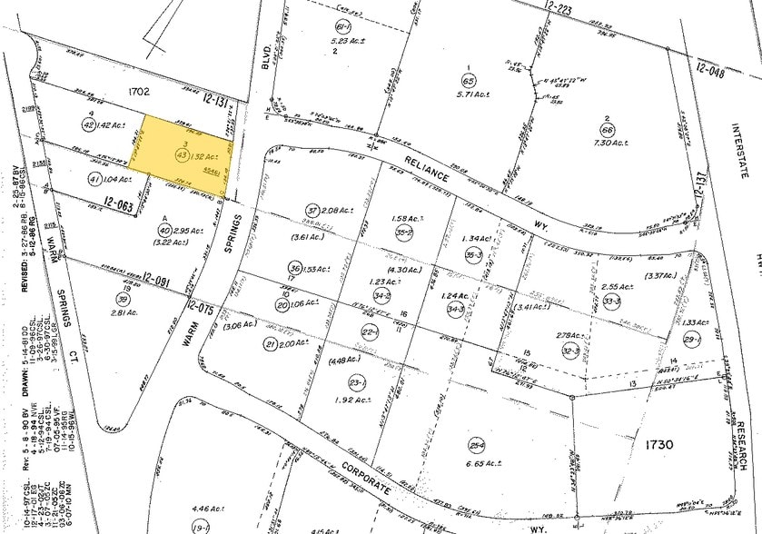 45445-45461 Warm Springs Blvd, Fremont, CA for lease - Plat Map - Image 2 of 12