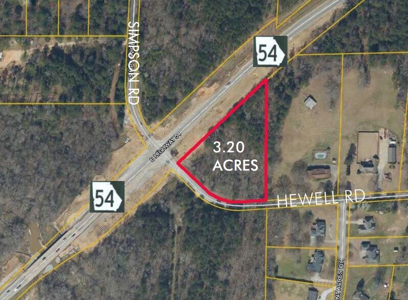 Hwy 54 E & Hewell Rd, Jonesboro, GA for sale - Primary Photo - Image 1 of 1