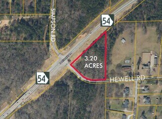 Plus de détails pour Hwy 54 E & Hewell Rd, Jonesboro, GA - Terrain à vendre