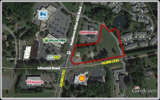 Plus de détails pour 13101 Idlewild Rd, Matthews, NC - Terrain à louer