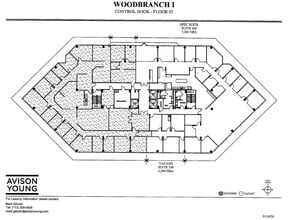 12121 Wickchester Ln, Houston, TX à louer Plan d’étage- Image 2 de 2