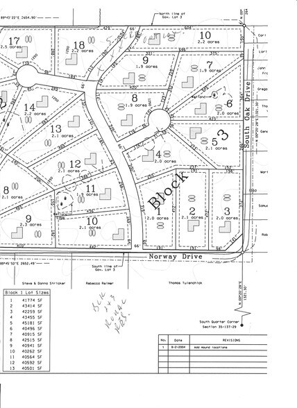 Old Highway 371, Jenkins, MN à vendre - Plan cadastral - Image 3 de 3