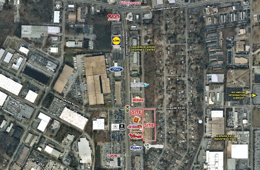 5400 S Laburnum Ave, Richmond, VA à vendre - Photo du bâtiment - Image 1 de 2