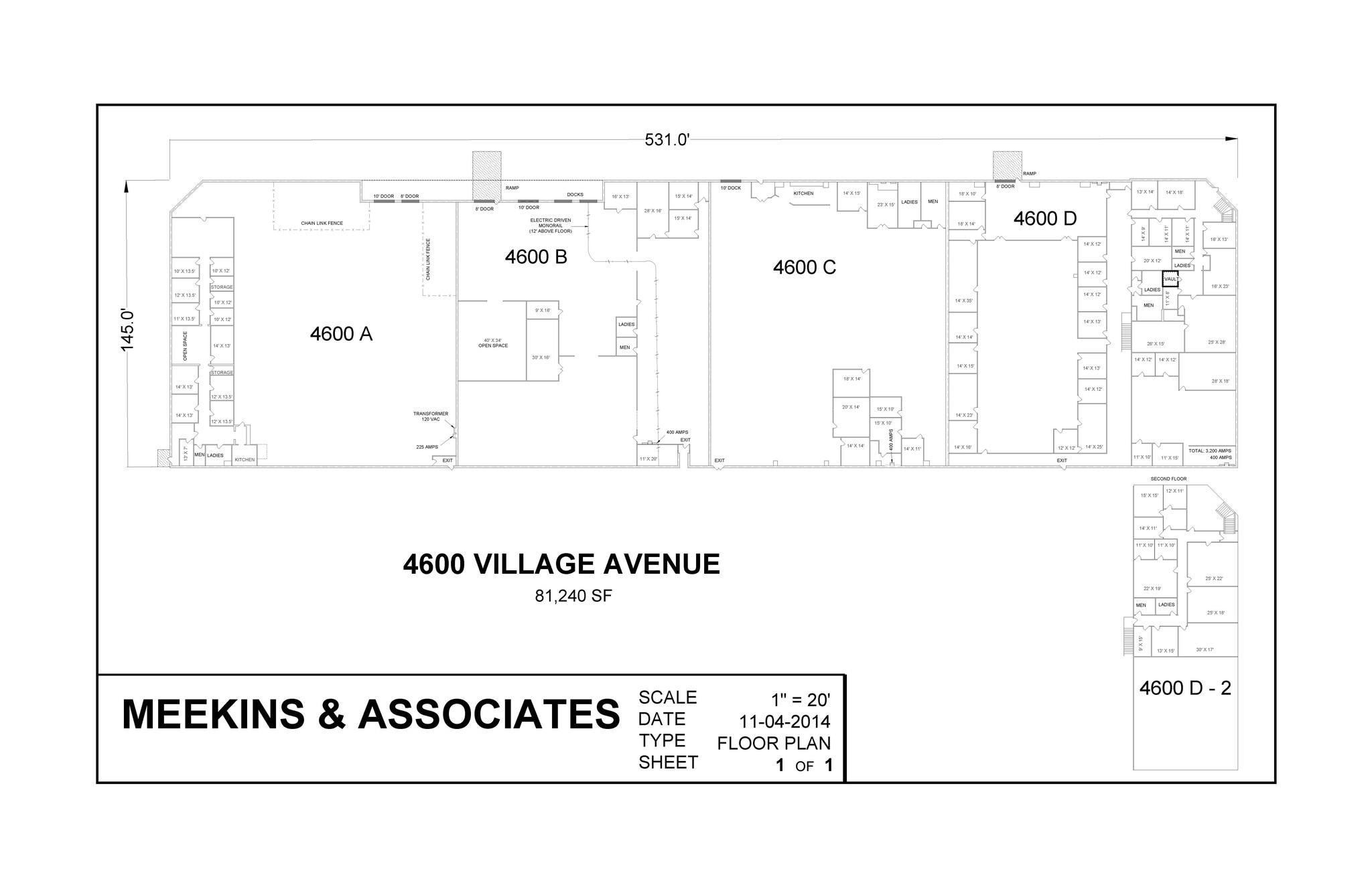 4600 Village Ave, Norfolk, VA for lease Floor Plan- Image 1 of 1