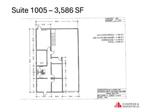 5829 W Sam Houston Pky N, Houston, TX à louer Plan d’étage- Image 1 de 1