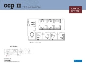 3131 S Vaughn Way, Aurora, CO for lease Site Plan- Image 2 of 2