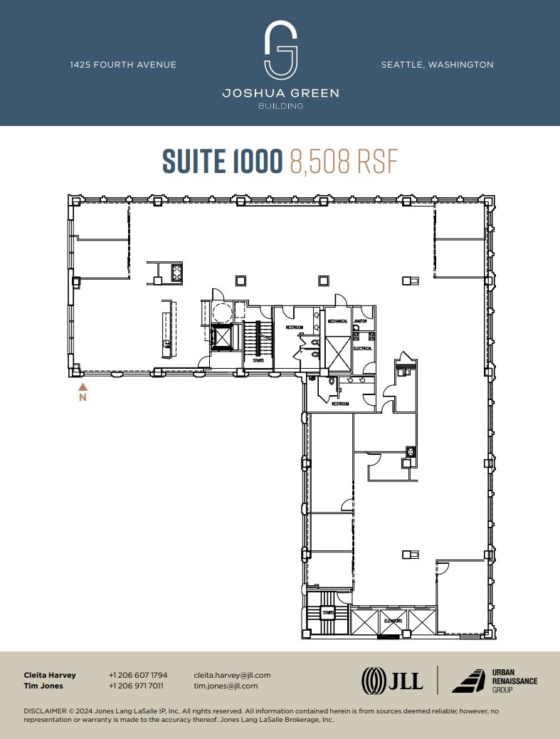 1425 4th Ave, Seattle, WA for lease Floor Plan- Image 1 of 1